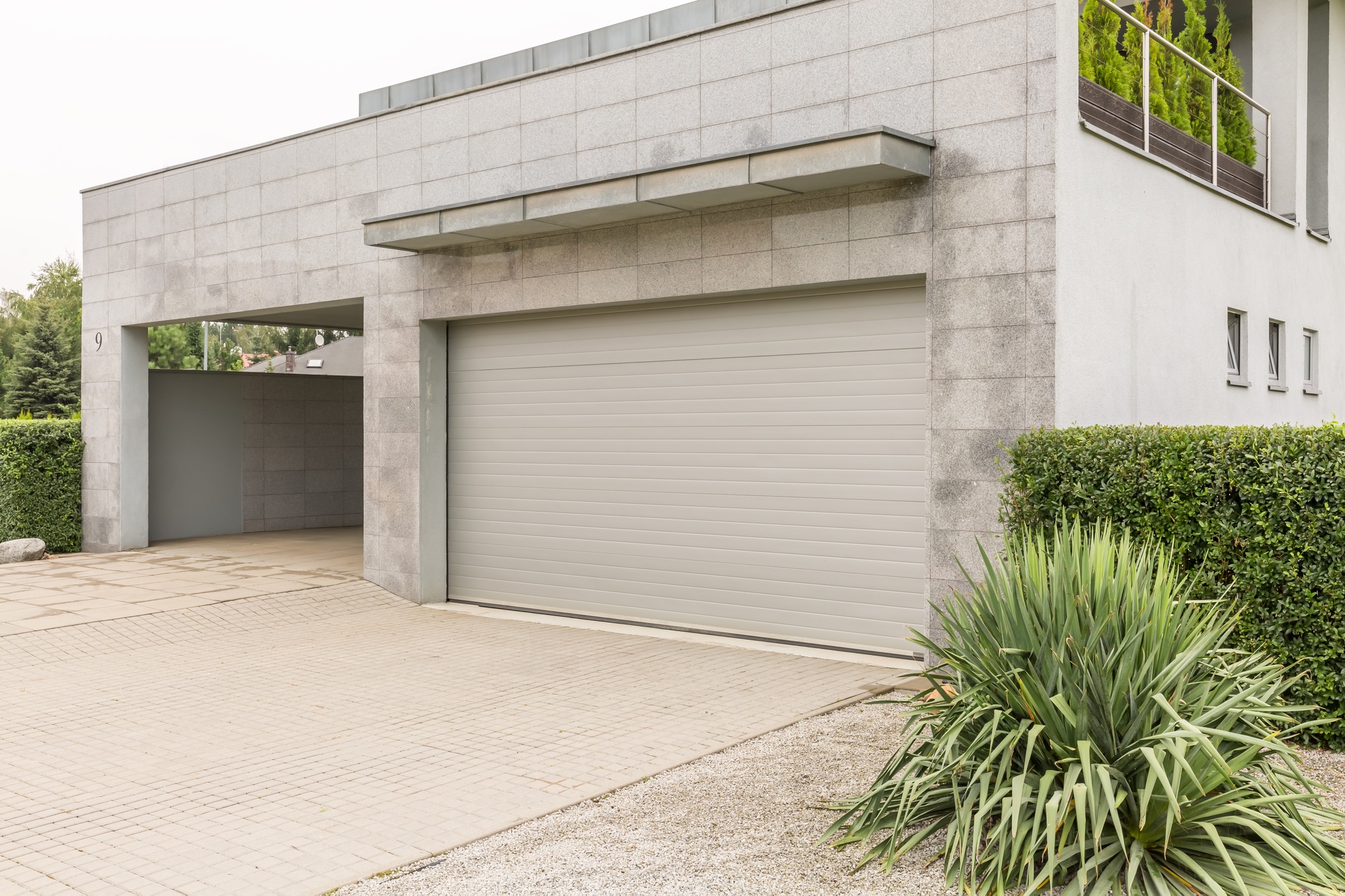 Garage in big house Garage in big house